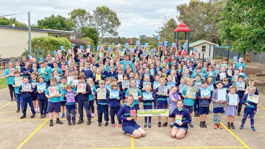 ‘Every Child Deserves a Book’ at Hamilton North Primary School spec